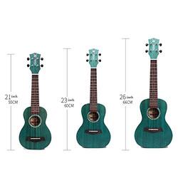 Loivrn Minimalist Ukulele Guitar, Green