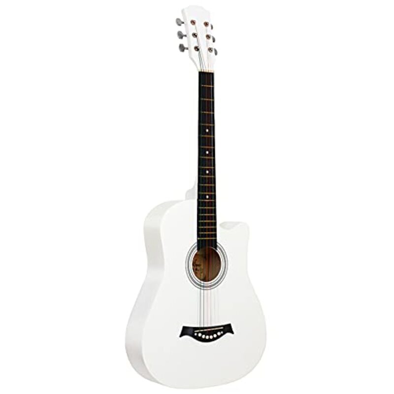 MegArya Guitar, White