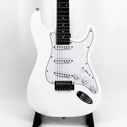 MegArya Aiersi Pacifica Electric Guitar with Bag, RDQZ 84357, White