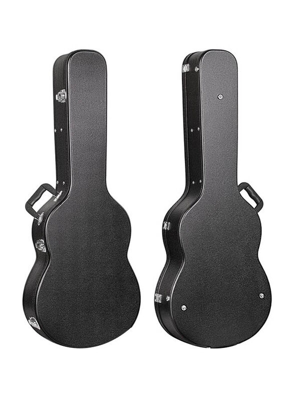 

Cahaya Anti-Shock Waterproof Hard Acoustic Guitar Case with Key Lock, Black