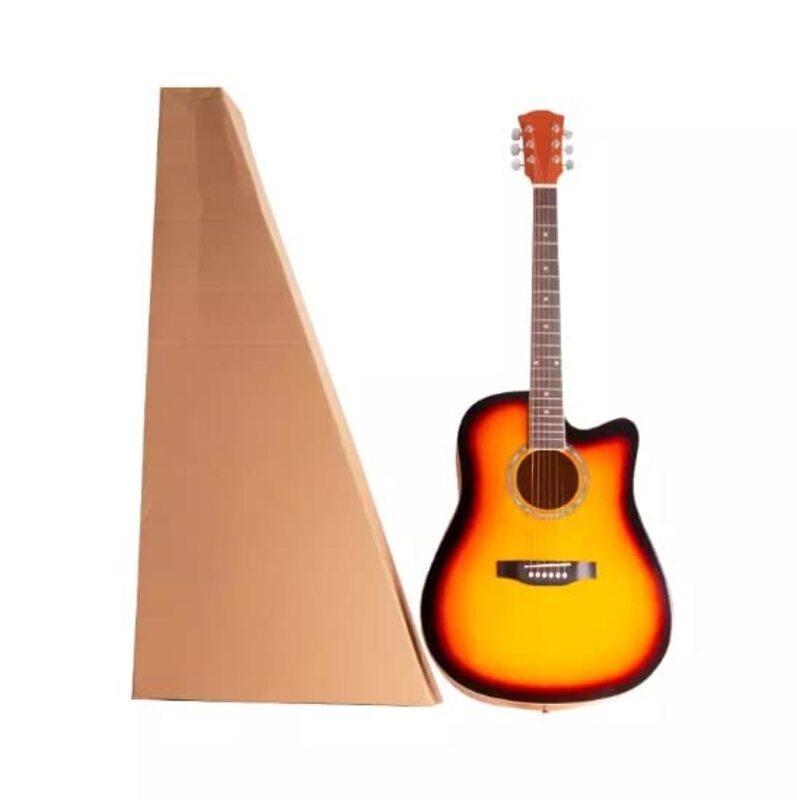 MegArya Student Acoustic Guitar Kit with Bag, Sunburst