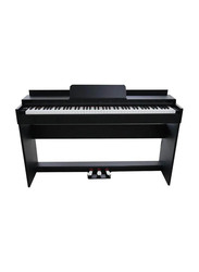 MegArya DP500MT Professional Digital Piano with Bench, 88 Keys, Black
