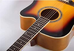 MegArya 38-inch Acoustic Guitar, 3-Color Sunburst