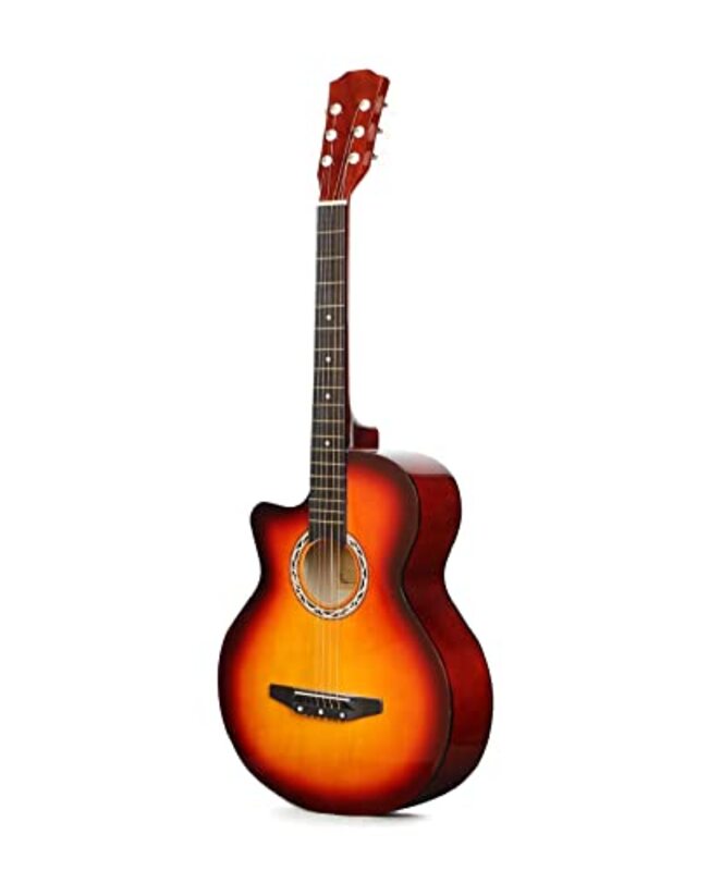 MegArya 38inch Acoustic Guitar for Beginner, Sunburst