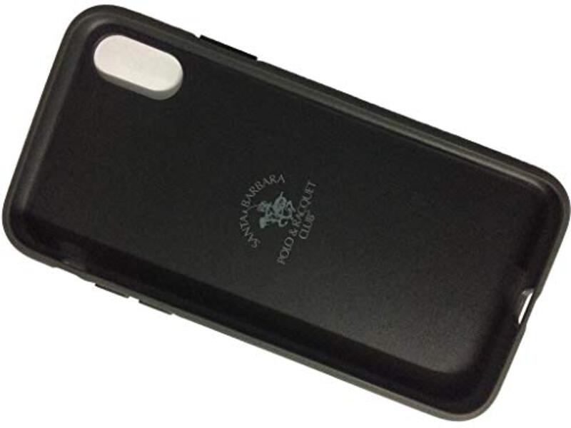 Santa Barbara Polo & Racquet Club Apple iPhone X Polo Mobile Phone Case Cover, Grey