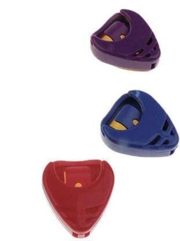 Mustang Guitar Picks & Guitar Pick Holder for Acoustic Guitar/Electric Guitar/Bass Ukulele, 11 Pieces, Multicolour