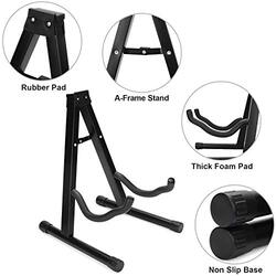 S Strailboard Folding Guitar Stand, Black