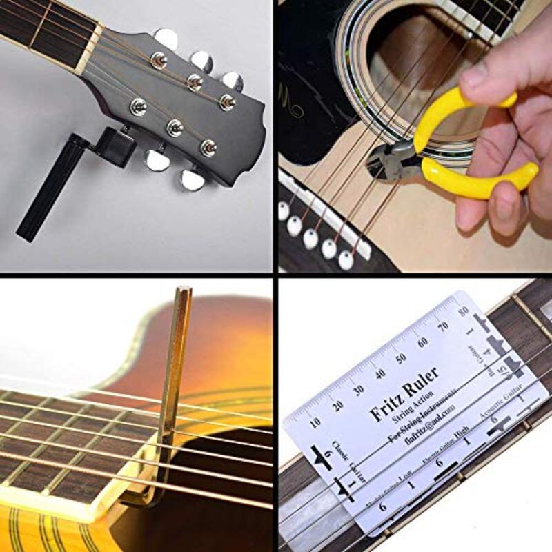 Decdeal Guitar Repairing Tool Set, Multicolour