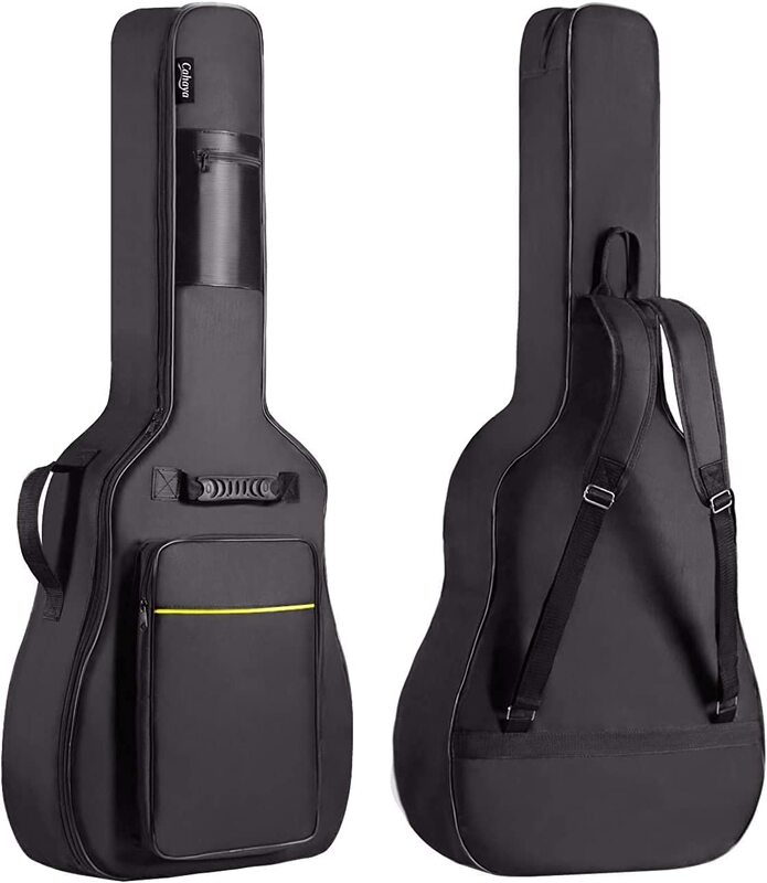 MegArya Acoustic Guitar Bag Waterproof Guitar Case 41 inch Guitar Gig Bag, Black