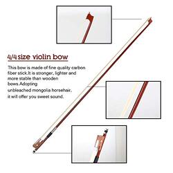 Andoer Carbon Fibre Violin Bow, Brown