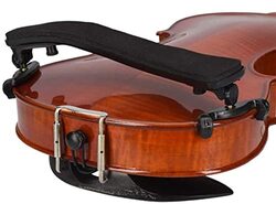 MegArya Shoulder Rest Fully Adjustable Support for Violin, 3-4 4-4 Size, Black