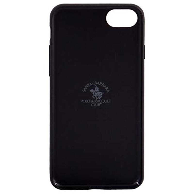 Santa Barbara Polo & Racquet Club Apple iPhone 7 Jockey Mobile Phone Case Cover, Black