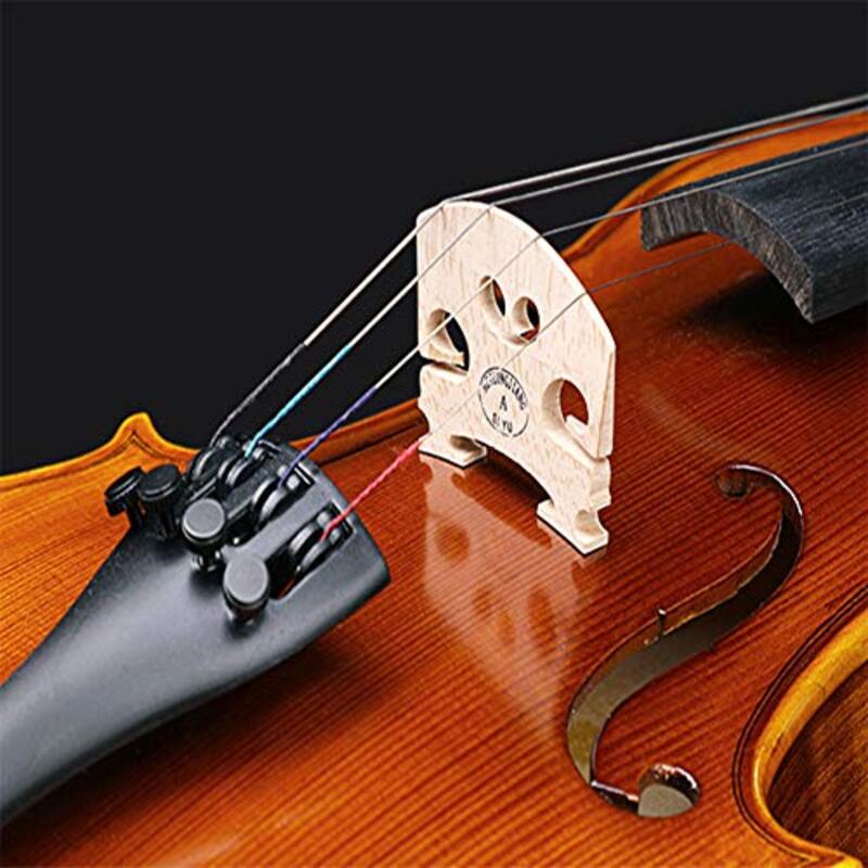 Multi-Function Violin with Clip-On Tuner, 4/4, Brown