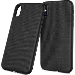 Brand Set Apple iPhone X TPU Mobile Phone Case Cover, Black