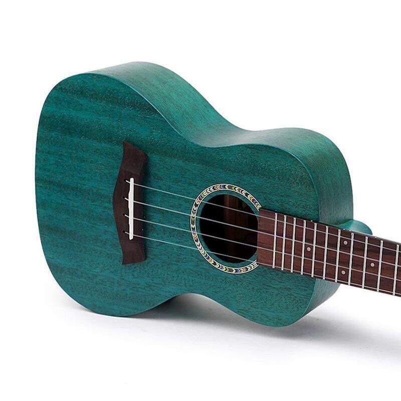 Loivrn Minimalist Ukulele Guitar, Green