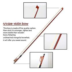 Irfora Carbon Fibre Violin Bow, Brown