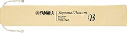 Yamaha YRS23B Soprano Recorder Flute, Cream Beige