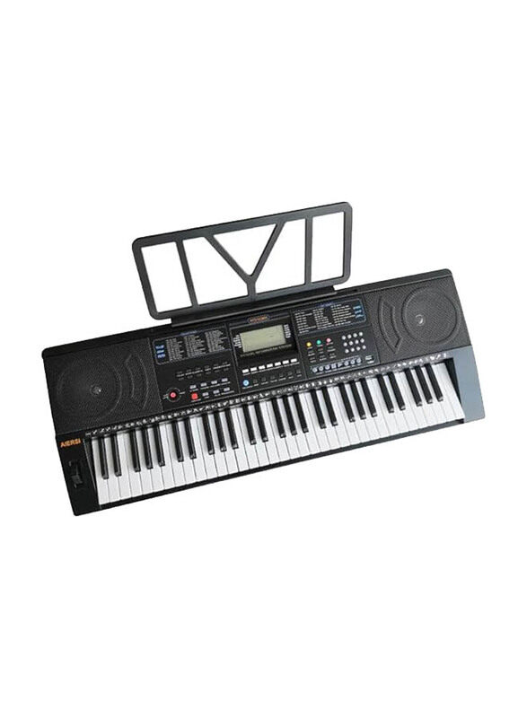 

Aiersi Professional Functional MIDI Electronic Keyboard, 61 Keys, Black