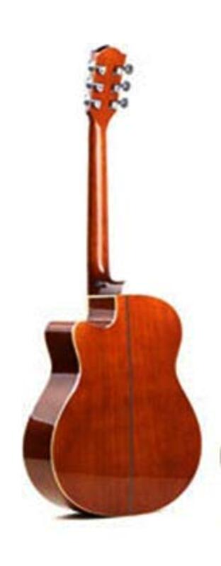 MegArya Semi Acoustic Guitar, Natural
