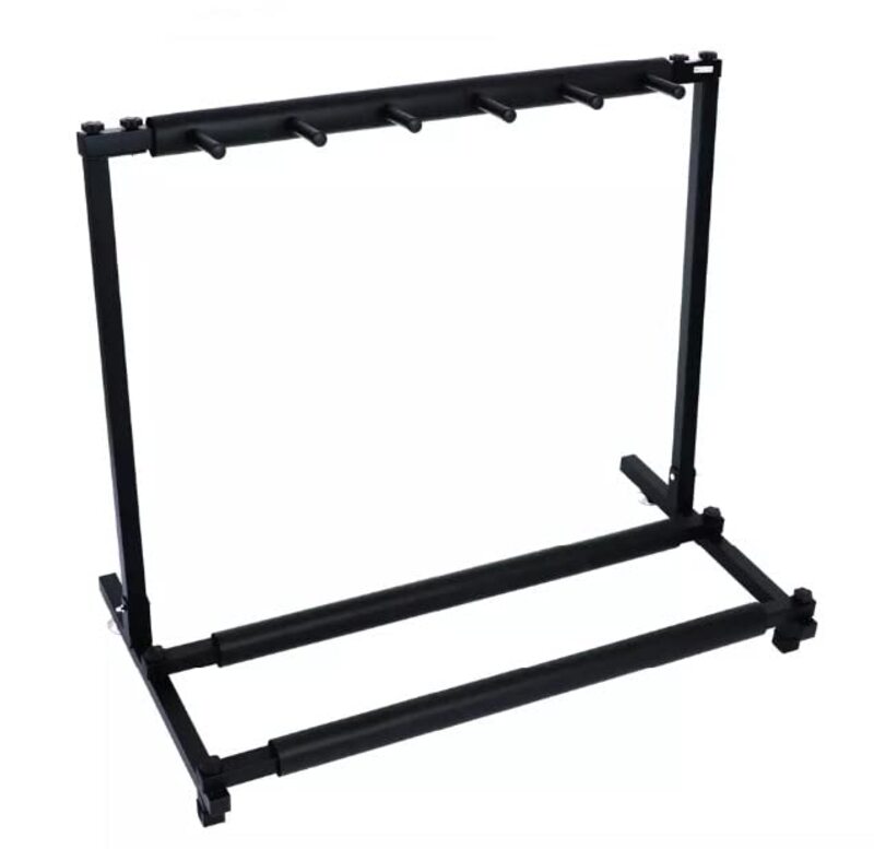 MegArya 7 Holder Guitar Stand, Black