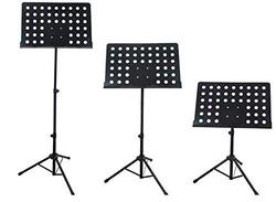 MegArya PF-C10 Adjustable Folding Sheet Music Conductor Stand, Black