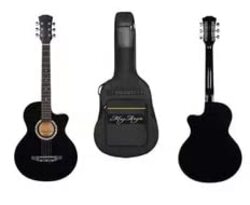 MegArya Acoustic Guitar Bag, Black