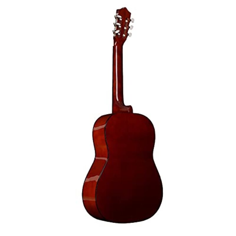 MegArya Acoustic Guitar, Dark Brown
