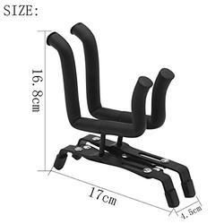 Shunxin Universal Foldable Ukulele Violin Stand Bracket, Black