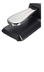 MegArya Universal Sustain Pedal for Yamaha Roland Casio, Black/Silver