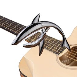 Notherss Guitar Shark Capo, Black