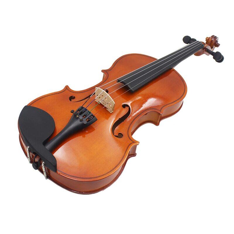 

MegArya Acoustic Violin Fiddle for Beginner with Case Rosin, Brown