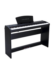 Chloris CDU-45 Digital Electric Piano with Bench, 88 Keys, Black