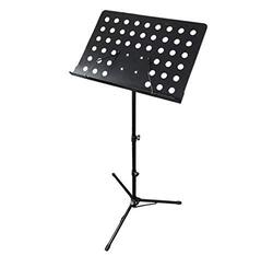 MegArya PF-C10 Adjustable Folding Sheet Music Conductor Stand, Black