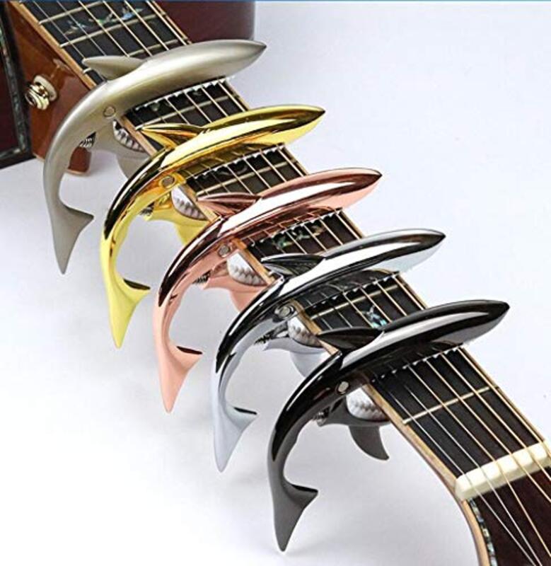 Tmax Shark Shape Guitar Tuner, Black