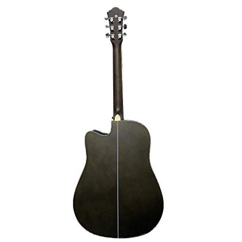 MegArya BKS G41 Acoustic Guitar, Black