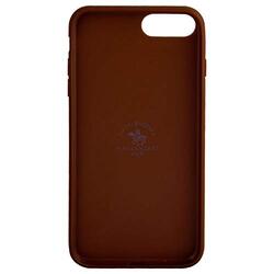 Santa Barbara Polo & Racquet Club Apple iPhone 7 Leather Mobile Phone Case Cover, Brown