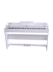 Megarya A803 Professional Digital Electric Piano, 88 Keys, White
