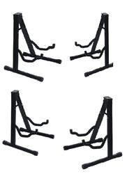 MegArya Portable A-frame Guitar Floor Stand for Acoustic Classic Guitar Stand, 5 Pieces, Black