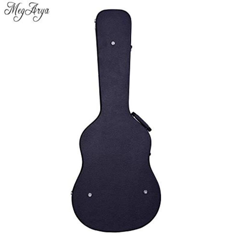 MegArya G38 Acoustic Guitar with Bag, White