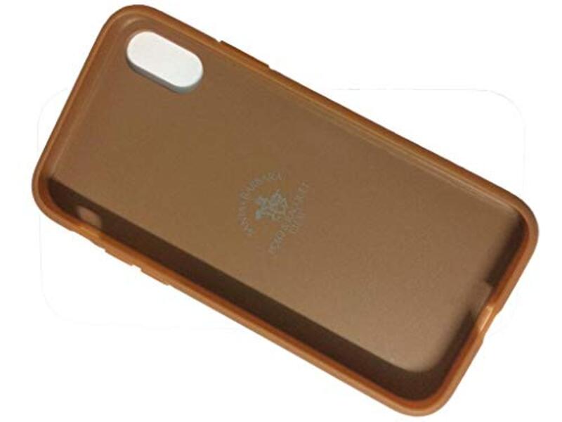 Santa Barbara Polo & Racquet Club Apple iPhone X Polo Mobile Phone Case Cover, Brown