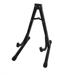 Rubik Electric and Acoustic Guitar Stand, Black