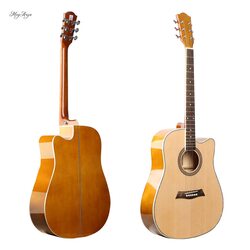 MegArya G41 Acoustic Guitar, Rosewood Fingerwood, Multicolour