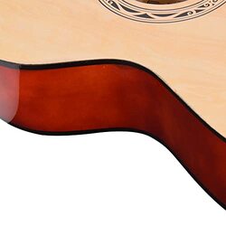 MegArya G38 Acoustic Guitar for Beginners, Rosewood Fingerwood, Beige/Brown