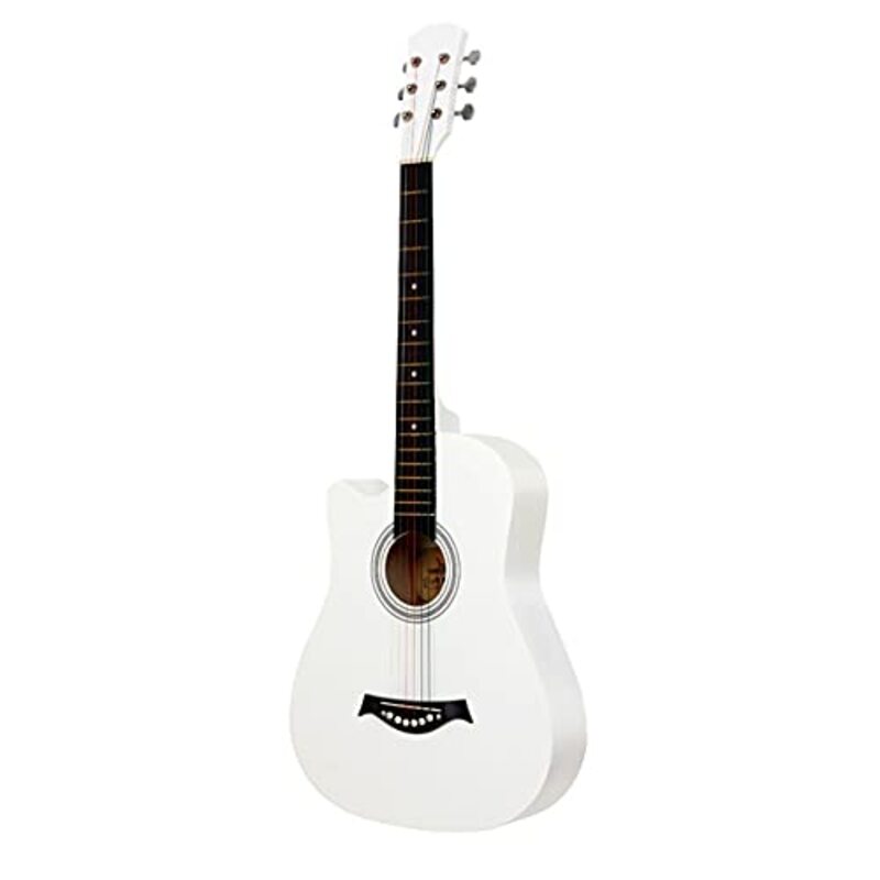 MegArya Guitar, White