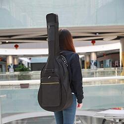 BelovedkaiAE Waterproof Guitar Backpack, Black