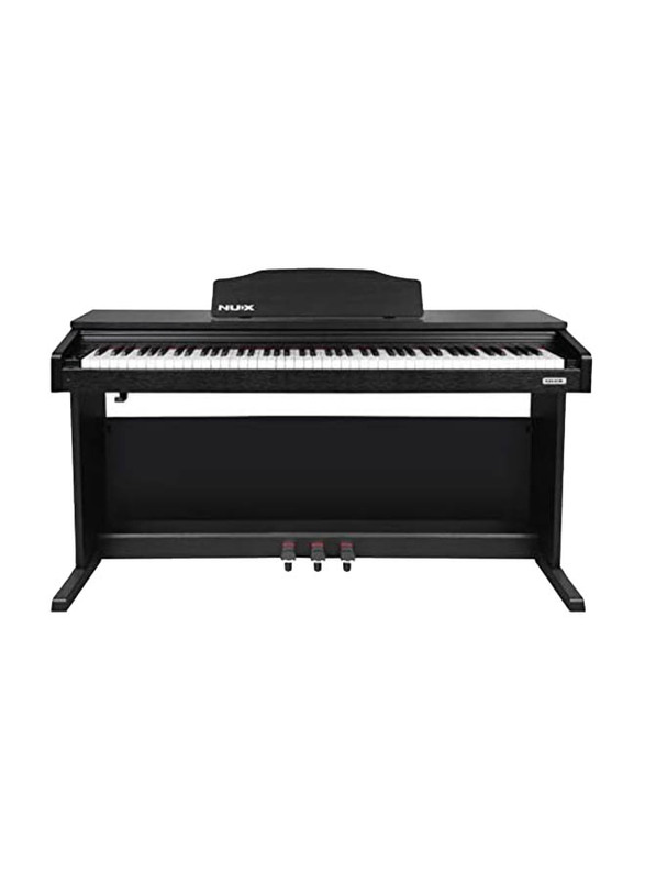 Nux WK-400 Digital Piano, 88 Keys, Black