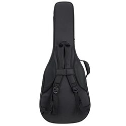New Design Deluxe Thick Padded Waterproof Guitar Soft Case, Black