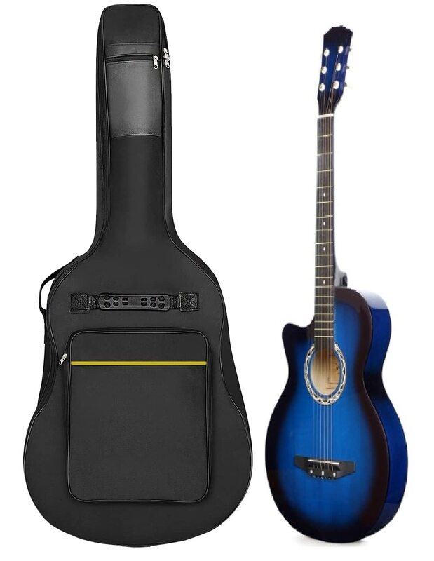 MegArya Acoustic Guitar Bag, Blue