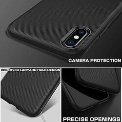 Brand Set Apple iPhone X TPU Mobile Phone Case Cover, Black