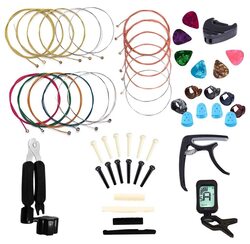 Exrp Guitar Accessories Kit, Acrylonitrile Butadiene Styrene Fingerboard, Multicolour